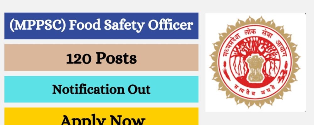 MPPSC Food Safety Officer Recruitment 2025